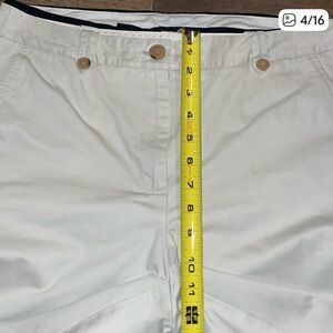Lands End  White dress Shorts